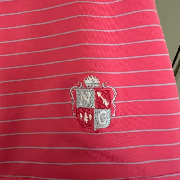 Peter Millar Mens Summer Comfort Size Medium Polo - Picture 4 of 4